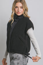 Teddy Sherpa Oversized Vest