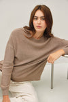 Slightly Oversized Drop Shoulder Sweater Top