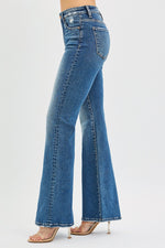 RISEN Tummy Control High Rise Flare Jeans
