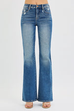 RISEN Tummy Control High Rise Flare Jeans