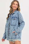 Quilted Denim Jacket
