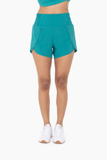 Highwaist Athleisure Split Shorts