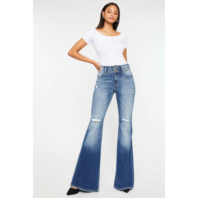 KanCan High Rise Super Flare Jeans