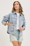 Sunday Blues Denim Washed Jacket