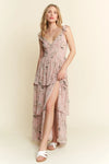 Falling for Florals Tiered Dress