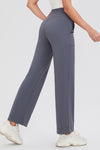 Full Size Drawstring High Waist Pants with Pockets