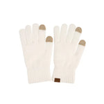 C.C Heather Knit Plain Gloves