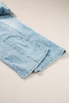 Wide Leg Jeans with Pockets