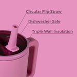 Taffy HydroJug 40 oz Traveler Tumbler