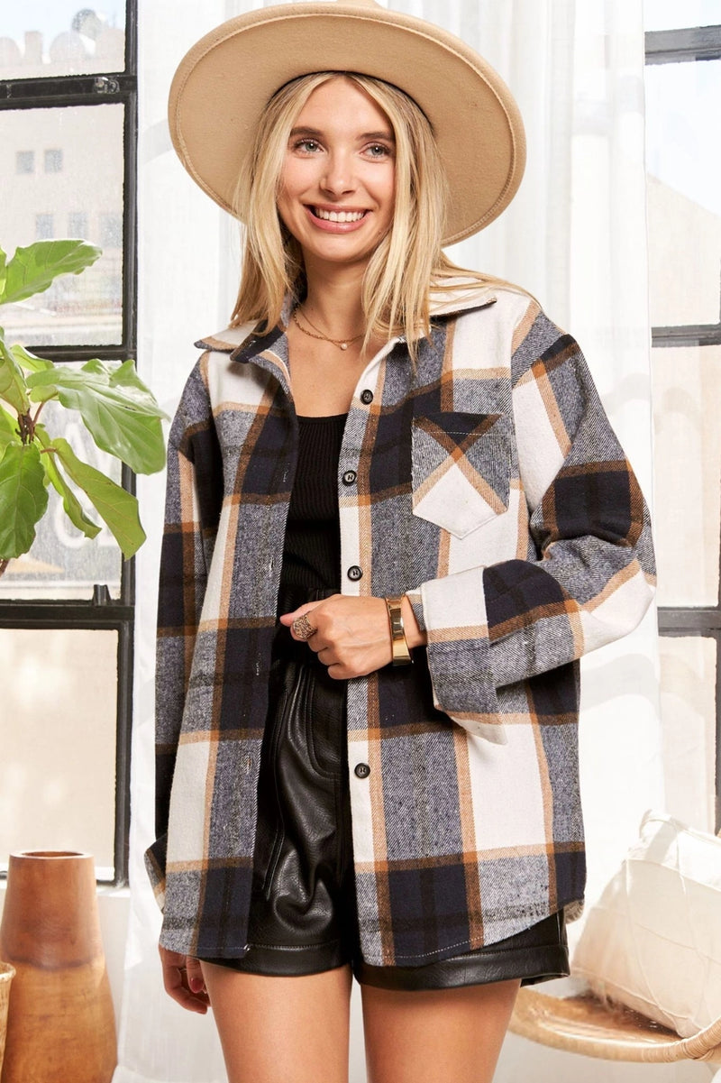 Boyfriend Flannel Shacket