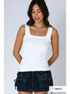 Lace Textured Square Top
