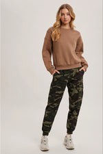 Camo Cargo Jogger Pants