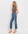 Lovervet by VERVET High Rise Crop Straight Jeans