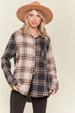 Multi Color Colorblock Plaid Shirt