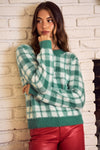 The Noelle Plaid Knit