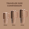 Caramel HydroJug 32 oz Traveler