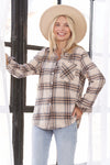 Plaid Button-Down Shirt