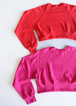 Cropped Dart Sweatshirt