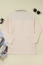 Half Button Long Sleeve Top