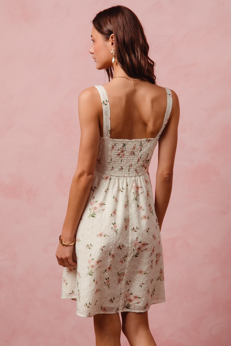 Blossom Whisper Eyelet Dress