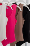 Reversible Knit Tank Bodysuit