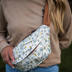 Belt Bag - Spring Floral Cream