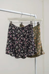 Floral Mini Skirt