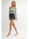 Just USA Jeans Black Wash Soft & Stretchy High Rise Short