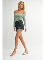 Just USA Jeans Black Wash Soft & Stretchy High Rise Short