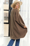 Long Sweater Cardigan with Front Pockets