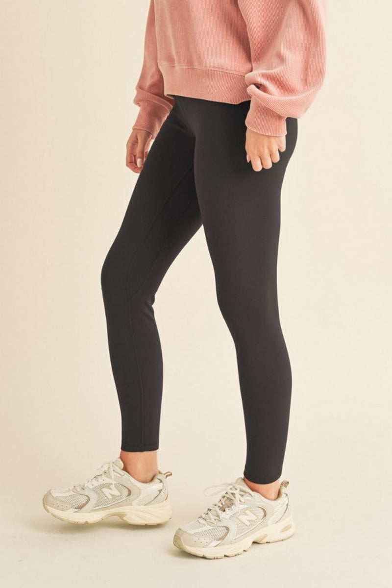 Full Size Fleece Lined High Waisted Leggings