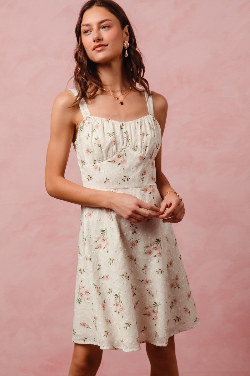 Blossom Whisper Eyelet Dress