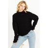 Snuggle In Ribbed High Neck Sweater