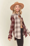 Plus Plaid Flannel Shirt