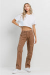 Jelly Jeans Taupe Straight Cargo Pants