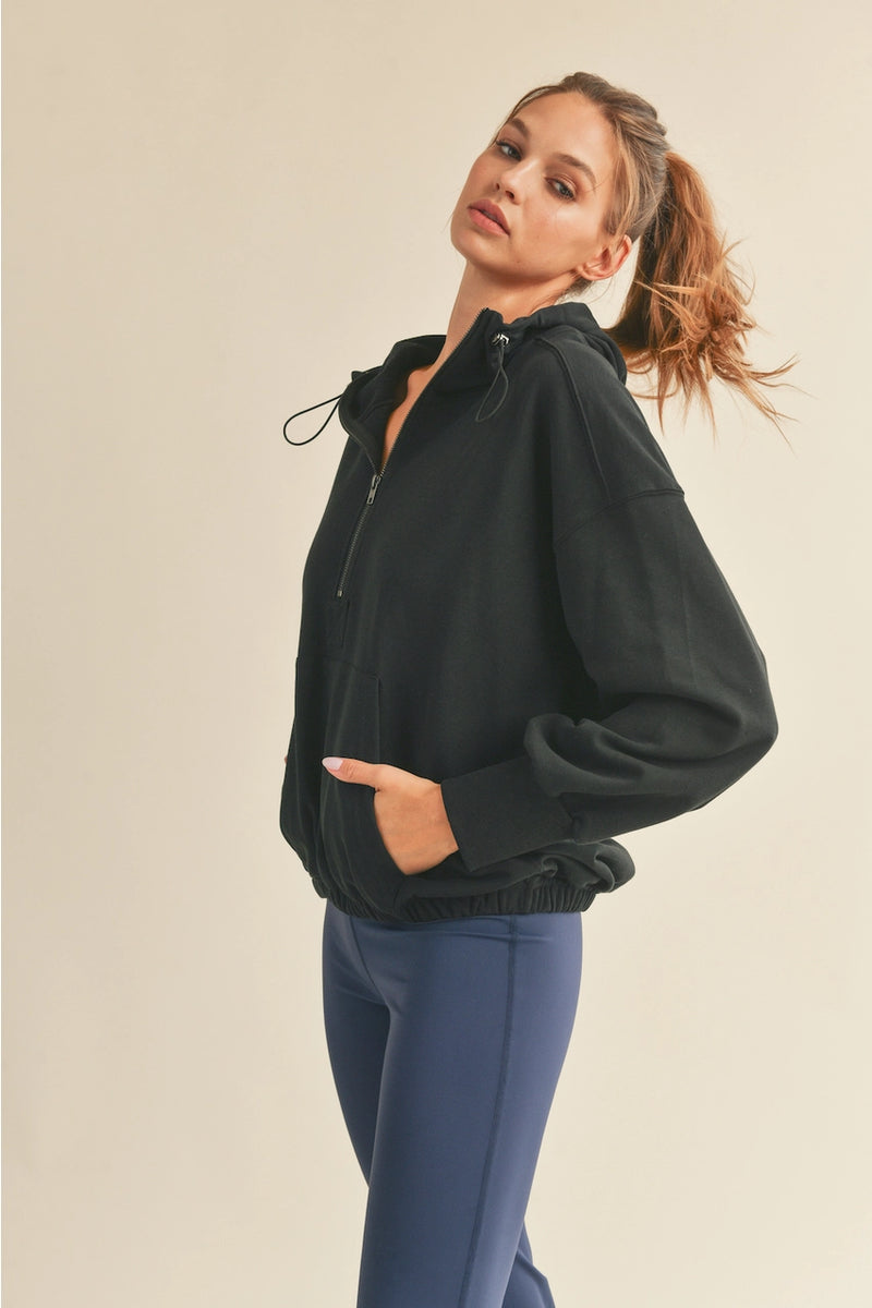 Black Essential Pullover