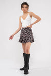Floral Mini Skirt