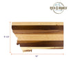 Rock & Branch® Shiplap Series Montana Serving Board