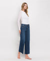 Lovervet by VERVET Tummy Control Mid Rise Wide Leg Jeans