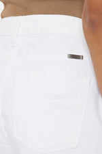 KanCan White Denim Shorts