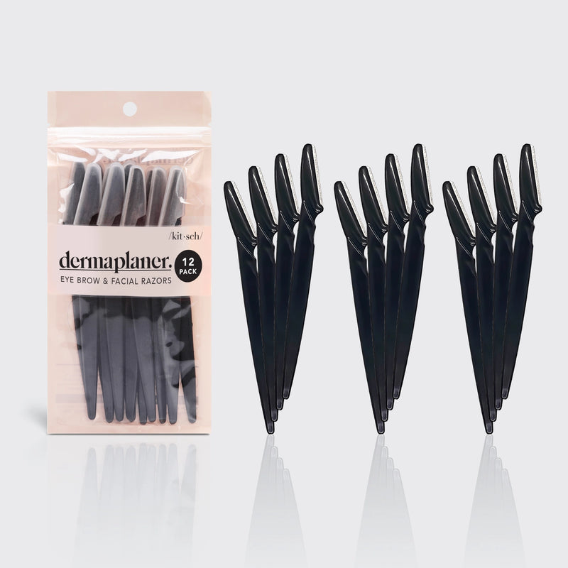 Dermaplaner 12 Pack - Black