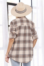 Plaid Button-Down Shirt