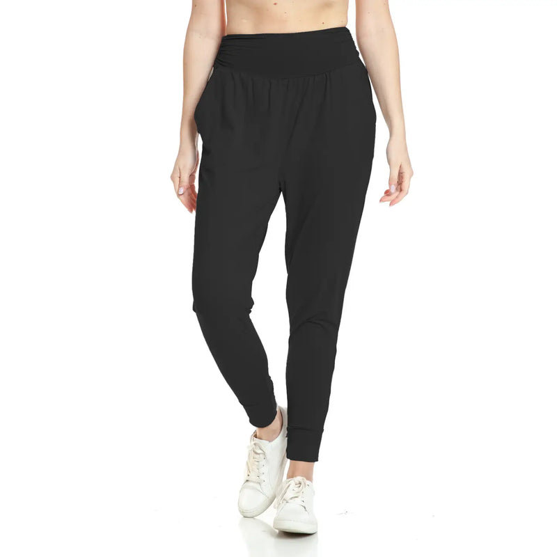Solid Relaxed Fit Joggers