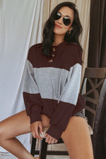 Round Neck Long Sleeve Sweatshirt