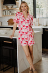 Merry Coquette Bow Shortie PJ Set