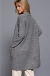 Long Sleeve with Pocket Open Sweater Cardigan