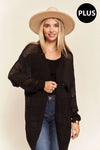 Plus Lightweight Cardigan