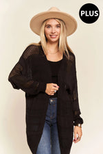 Plus Lightweight Cardigan
