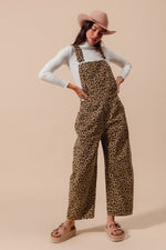 Take Me To The Savanna Barrel Overalls