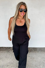 All Set Tank Romper